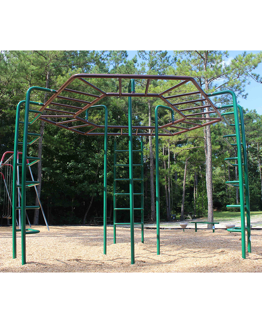 Monkey Bars on a Playground - Fall Height and Playground Safety