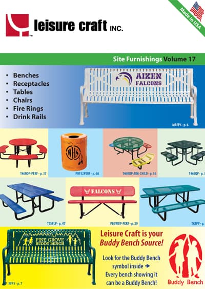 A bunch of different types of benches and tables