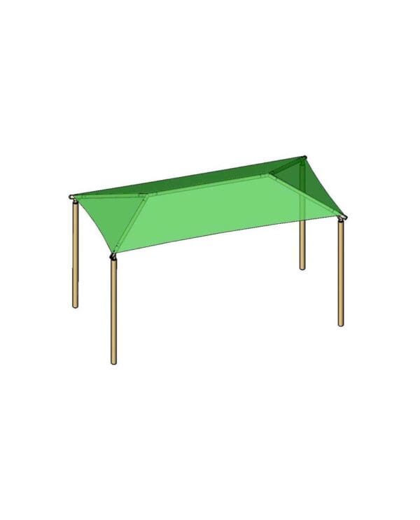 10' x 20' Rectangle Hip | Shade Structure