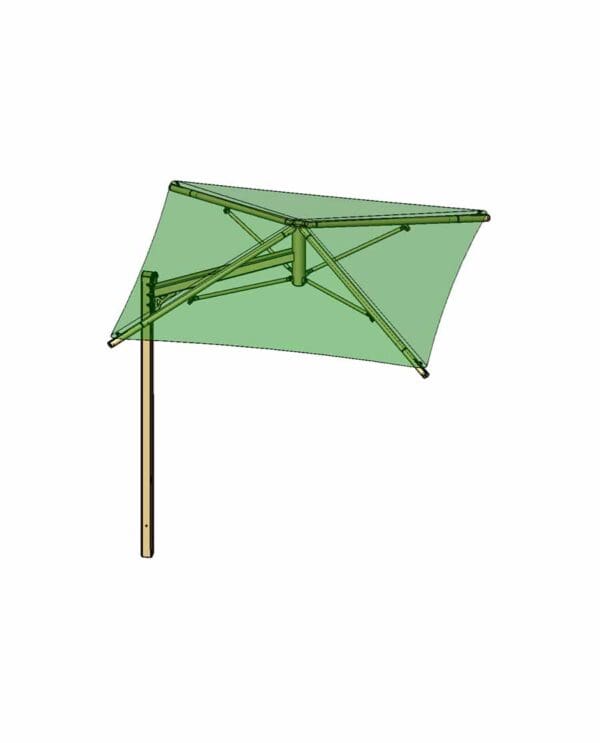 10' Square Cantilever Umbrella | Shade Structure