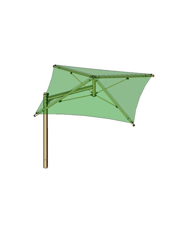 12' Square Cantilever Umbrella | Shade Structure