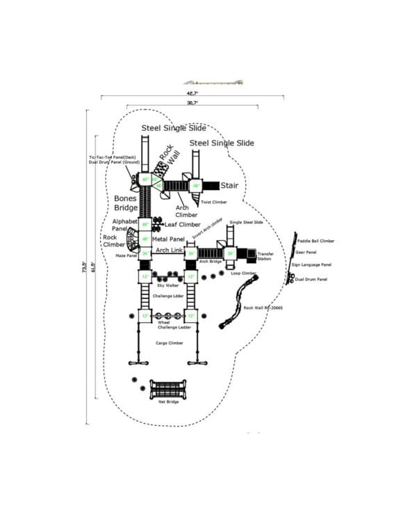 KP-90127 | Commercial Playground Equipment - Image 4