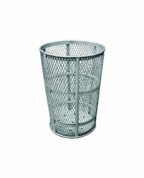 45 Gallon Galvanized Expanded Metal Receptacle