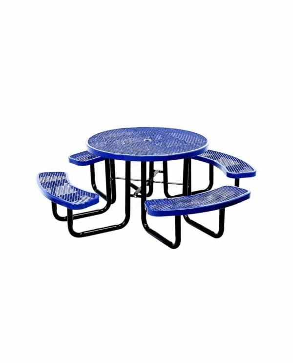 46" Round Expanded Metal Table