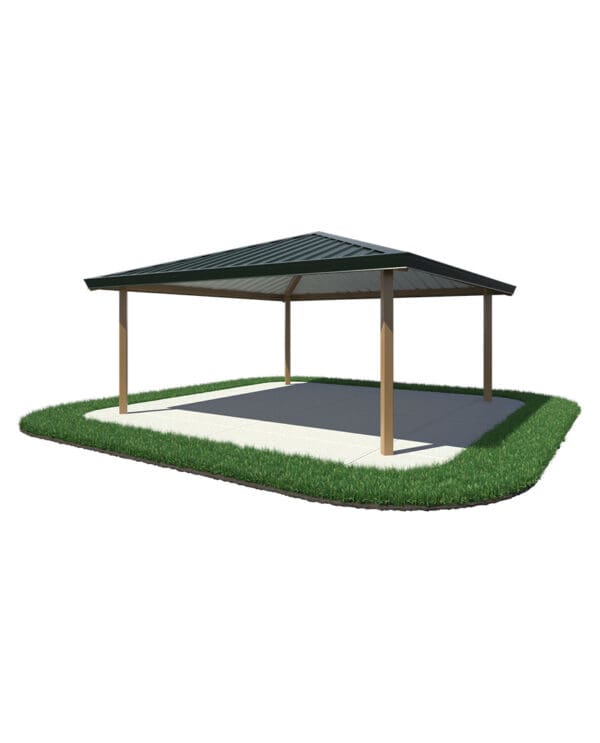 20' Square | Steel Frame Shelter