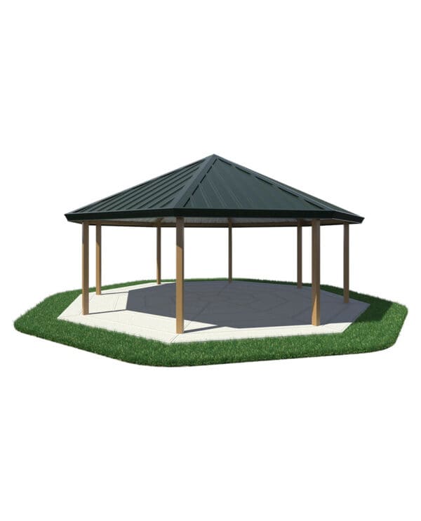 28' Octagonal | Steel Frame Shelter