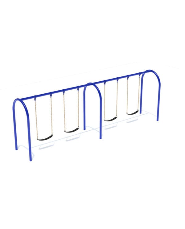 3.5" Arch Swing Frame 8ft - 2 Bay | Commercial Playground Equipment