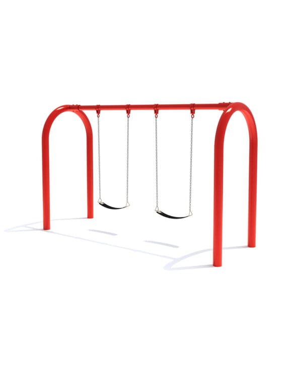 5" Arch Swing Frame 8ft - 1 Bay | Commercial Playground Equipment