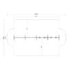 5" Arch Swing Frame 8ft - 4 Bay | Commercial Playground Equipment - Image 2