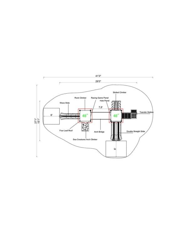 MX-80166 | Commercial Playground Equipment - Image 4