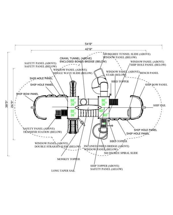 CS-1601 | Commercial Playground Equipment - Image 4