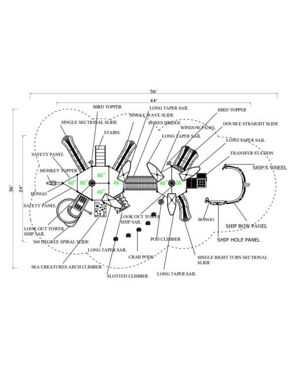 CS-1602 | Commercial Playground Equipment - Image 4