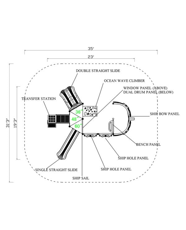 CS-1607 | Commercial Playground Equipment - Image 4