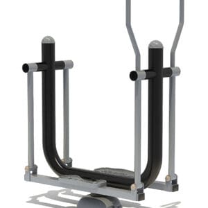 Outdoor elliptical fitness machine.