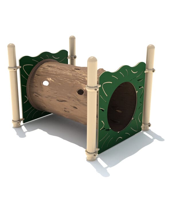 5' Timber Crawl Tunnel | Commercial Playground Equipment