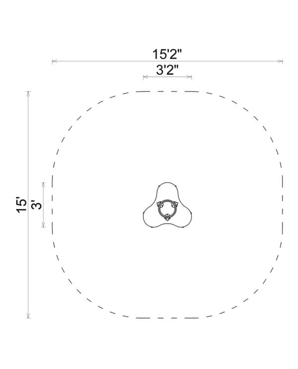 Triple Rocker Spring Rider | Commercial Playground Equipment - Image 2