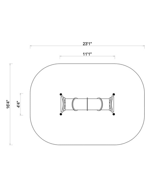 Freestanding Arch Crawl Tunnel | Commercial Playground Equipment - Image 2