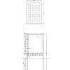 FS-30497 product technical drawing