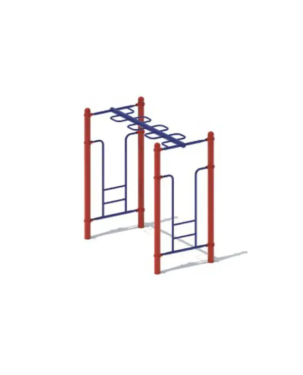 Free Standing Overhead Snake Ladder | Commercial Playground Equipment