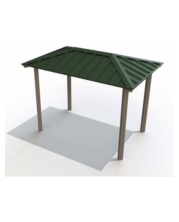 8' x 12' Hip End | Steel Frame Shelter