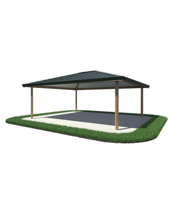 20' x 24' Hip End | Steel Frame Shelter