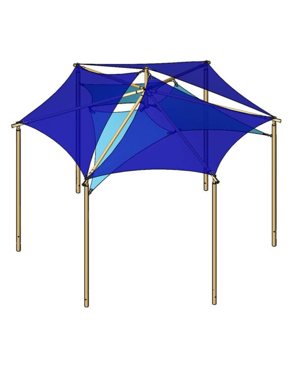 20 x 20 Sand Dollar Sail | Shade Structure