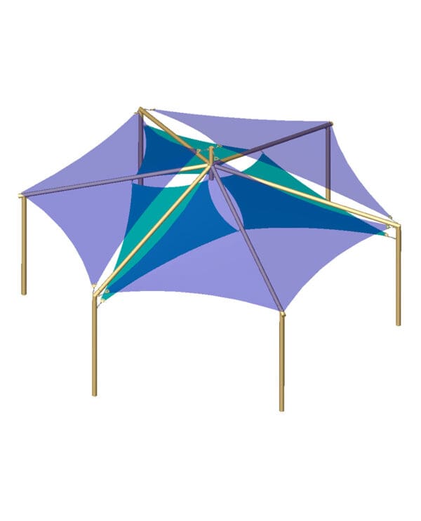 36 x 36 Sand Dollar Sail | Shade Structure