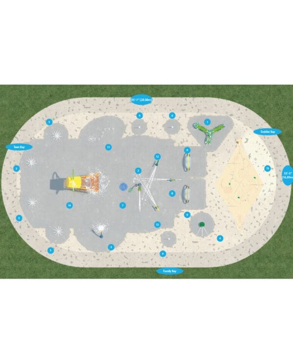 Splashpad featuring Water Journey#26829 - Image 2