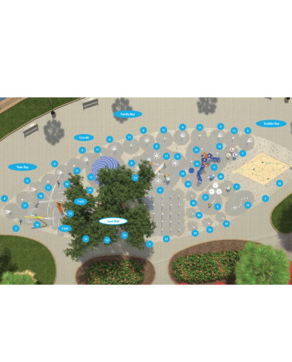 Splashpad Featuring Water Journey#27311 - Image 2