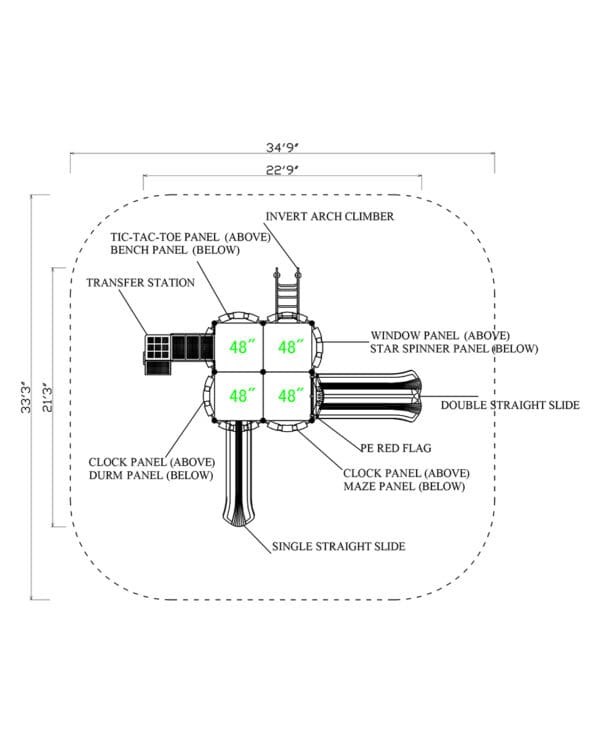 KC-1604 | Commercial Playground Equipment - Image 4