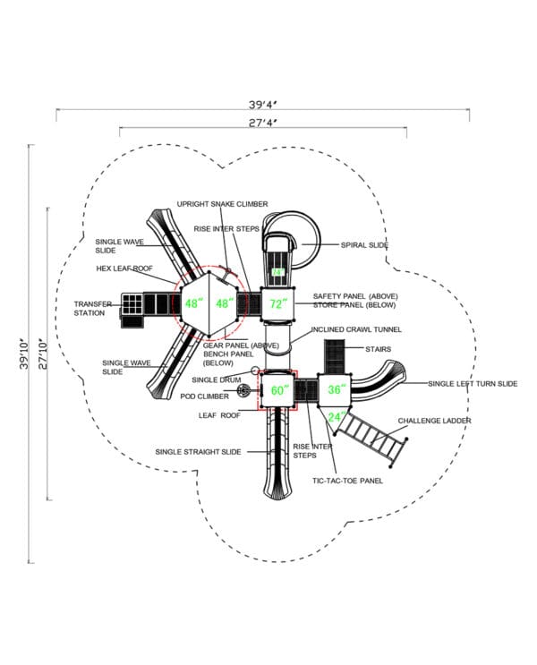 KP-1601 | Commercial Playground Equipment - Image 4