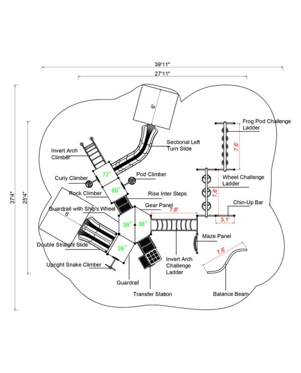 KP-80303 | Commercial Playground Equipment - Image 4