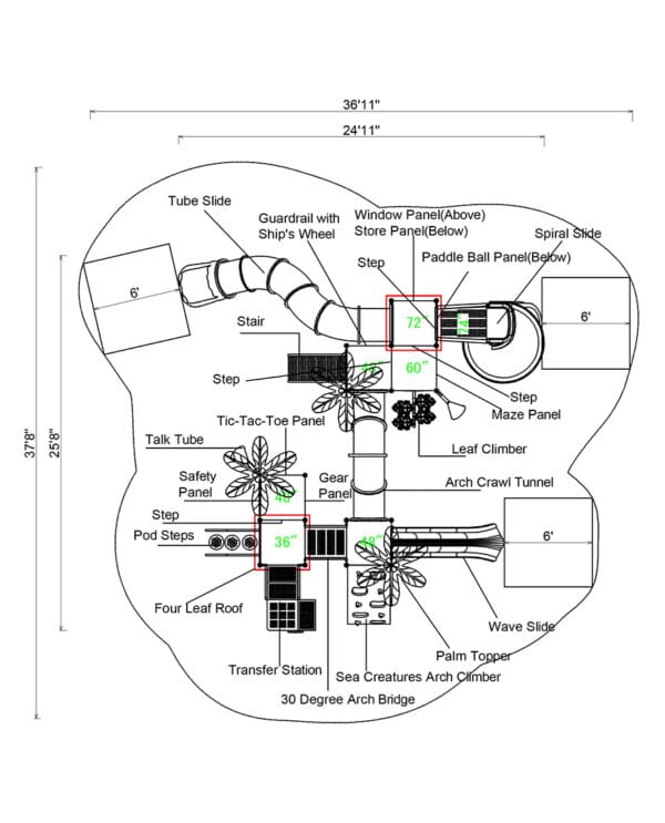 KP-80310 | Commercial Playground Equipment - Image 4