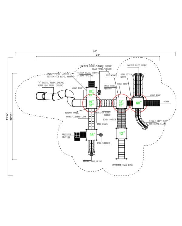 MX-1601 | Commercial Playground Equipment - Image 4