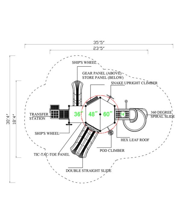 MX-1611 | Commercial Playground Equipment - Image 4