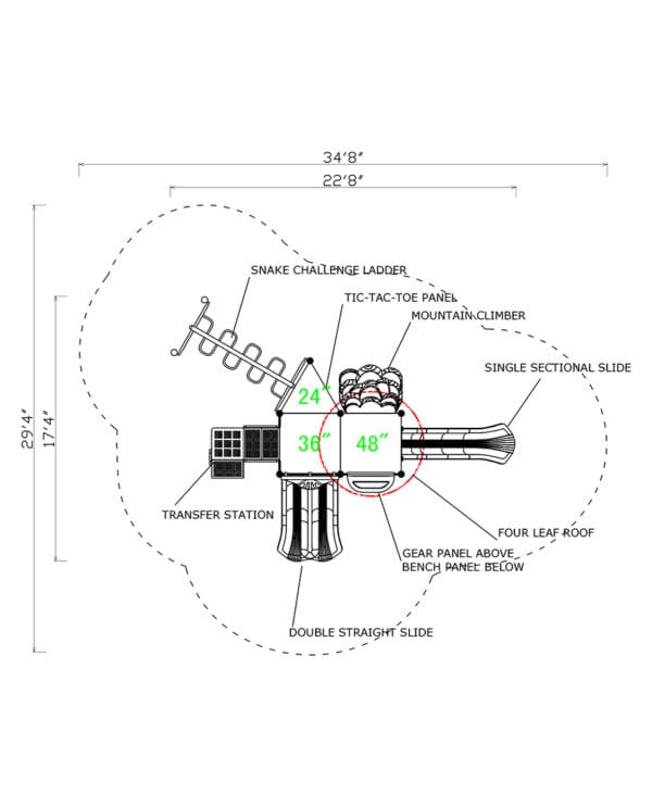 MX-1615 | Commercial Playground Equipment - Image 4