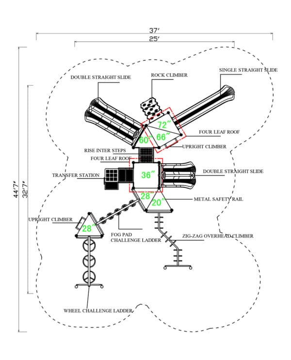 MX-1617 | Commercial Playground Equipment - Image 4