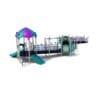 Accessible playground with ramps and slides.