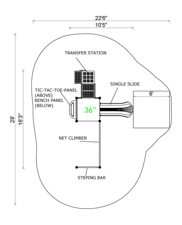 MX-31074 | Commercial Playground Equipment - Image 4