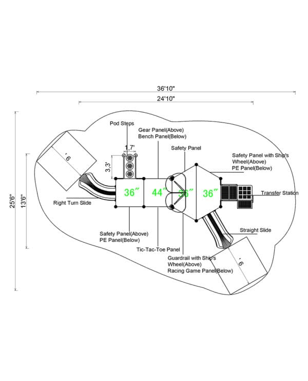 MX-80159 | Commercial Playground Equipment - Image 4