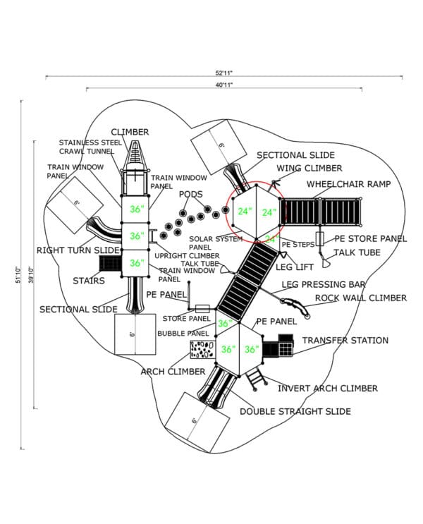 MX-80197 | Commercial Playground Equipment - Image 4