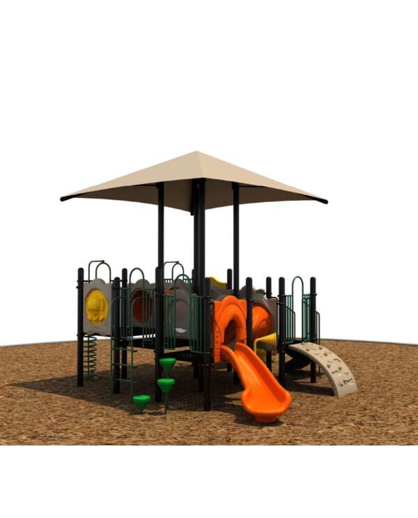 MX-80314 (with Shade) | Commercial Playground Equipment - Image 2