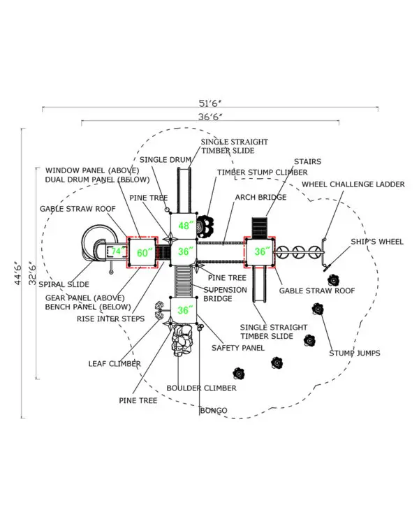 NL-1603 | Commercial Playground Equipment - Image 4