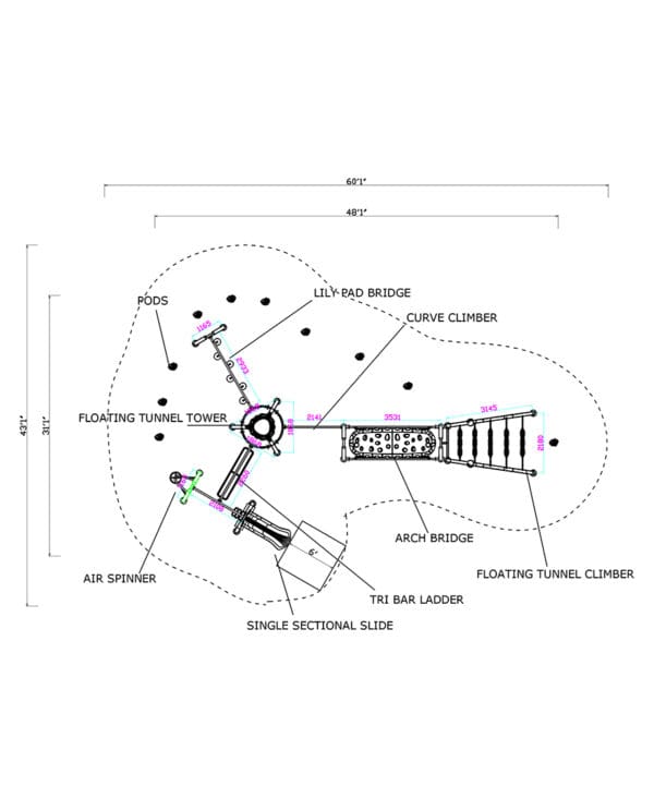 NX-1404 | Commercial Playground Equipment - Image 4