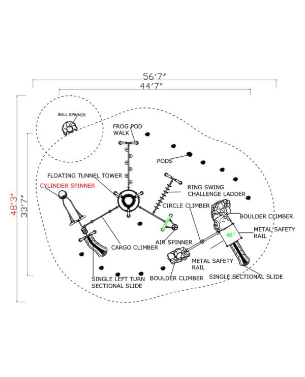 Gator Run | Commercial Playground Equipment - Image 4