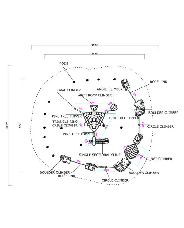 NX-1408 | Commercial Playground Equipment - Image 4