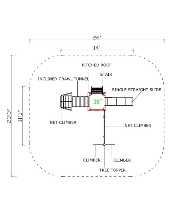 PE-1704 | Commercial Playground Equipment - Image 4