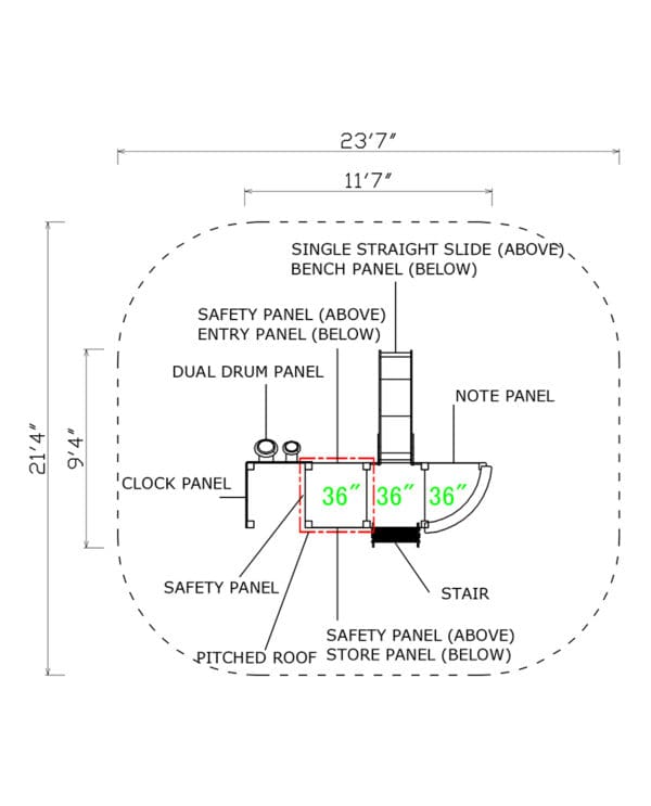 PE-1705 | Commercial Playground Equipment - Image 4