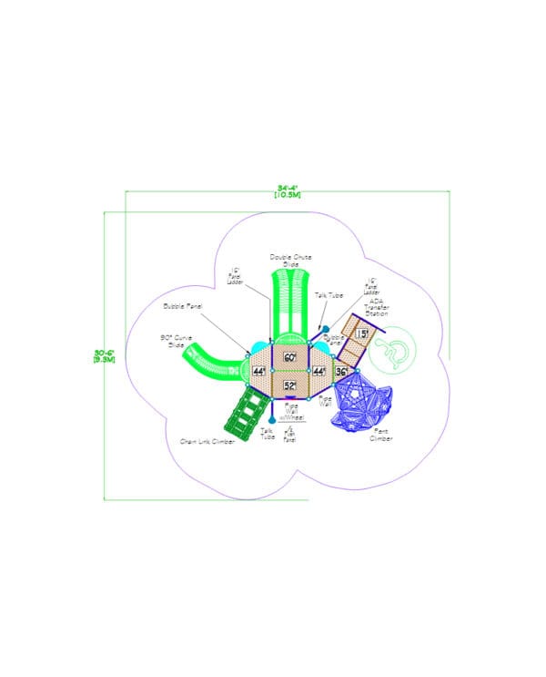 PS3-32503-1 | Commercial Playground Equipment - Image 3