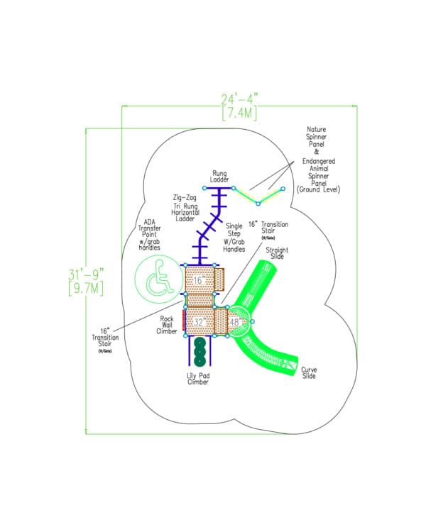 PS3-34024-1 | Commercial Playground Equipment - Image 3